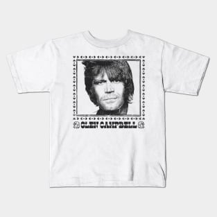 Glen Campbell / Retro Style Fan Design Kids T-Shirt